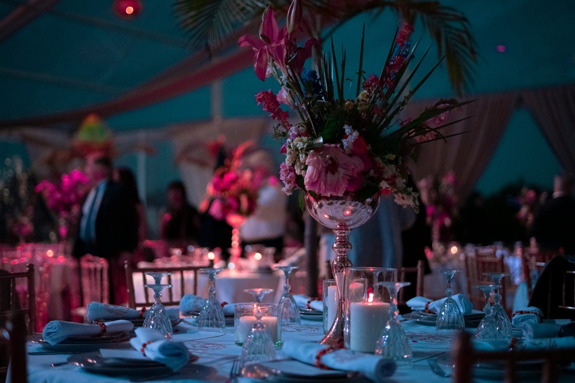 People enjoying a live event in Miami